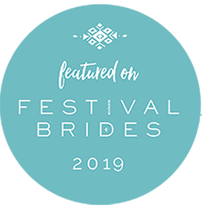 As featured on Festival Brides